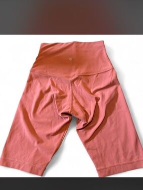 lululemon athletica rose High-Rise Biker Shorts size 4